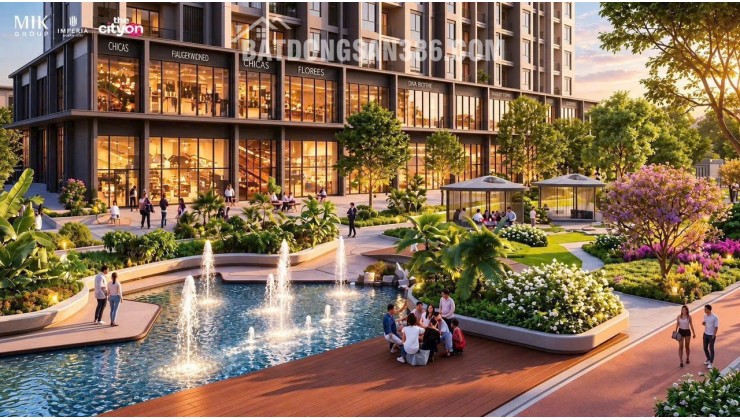 The CityOn căn hộ với giá hợp lý của 3 năm trước cho gia đình trẻ trả góp